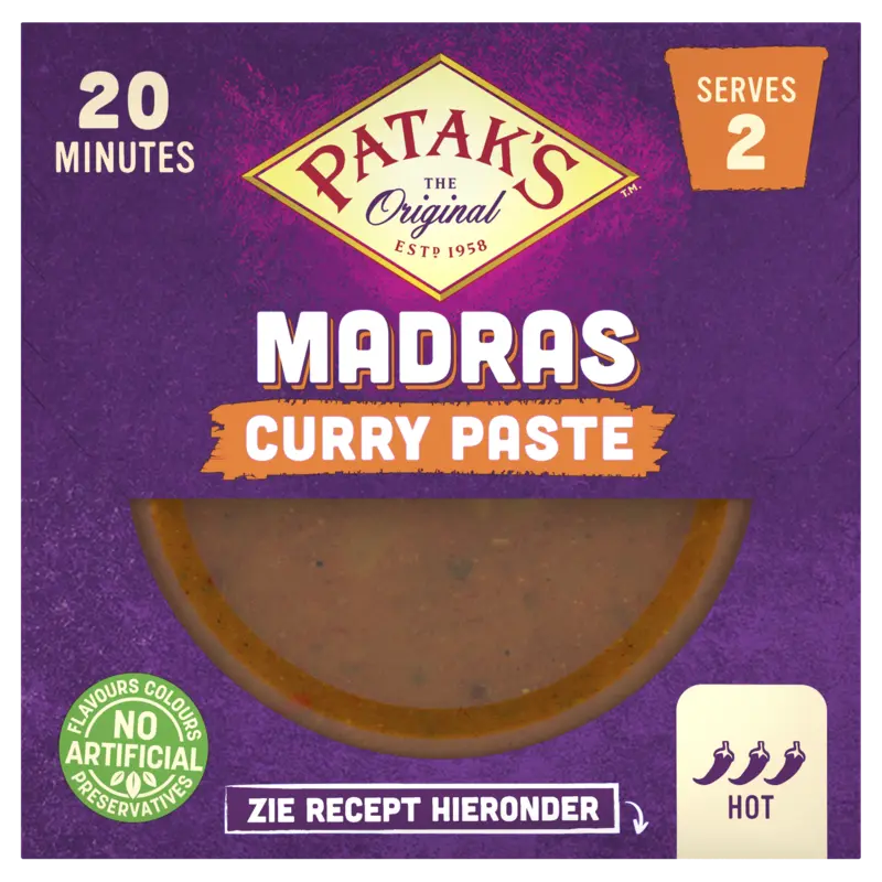 Patak's Madras currypaste