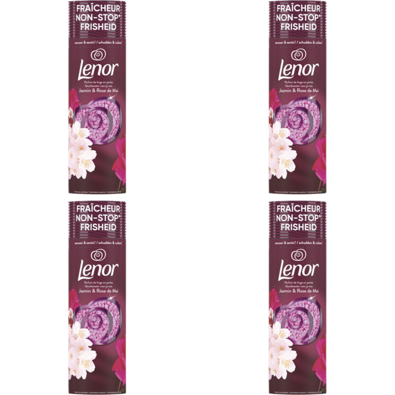 Een afbeelding van Lenor Geurparels robijn jasmijn 4-pack