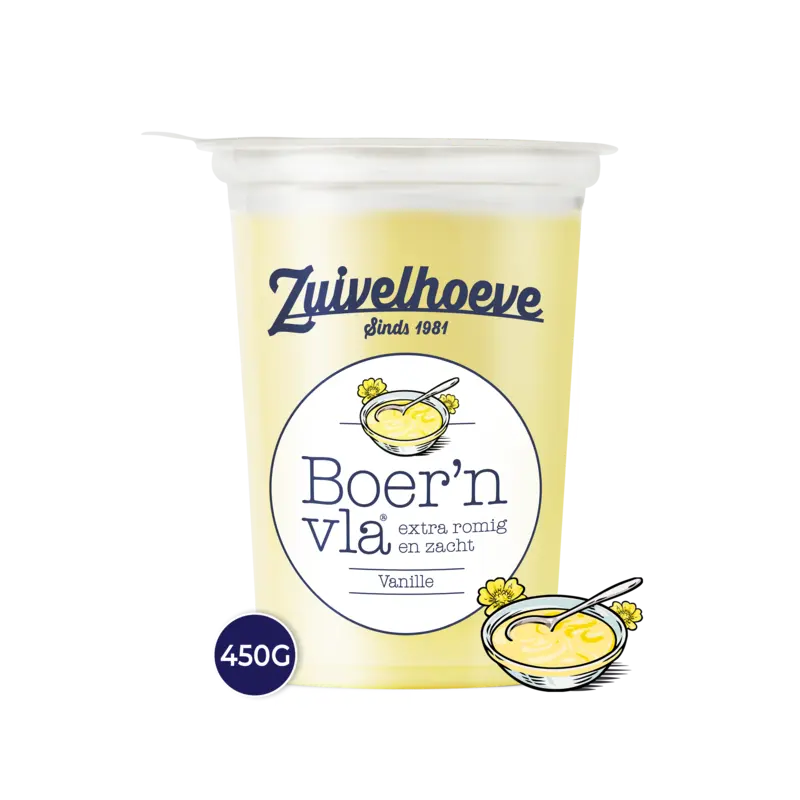 Zuivelhoeve Boer'n vla vanille