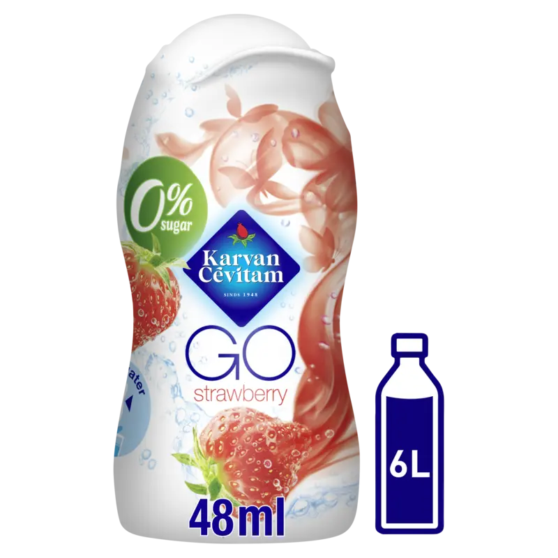 Karvan Cévitam Siroop go aardbeien