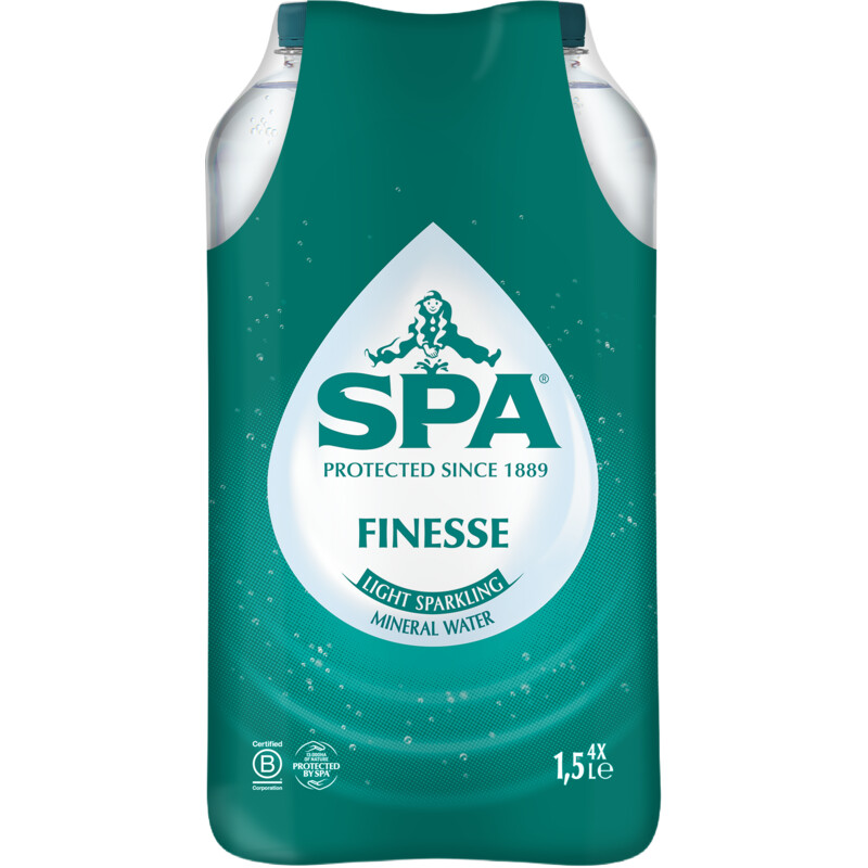 Een afbeelding van Spa Finesse licht bruisend mineraalwater