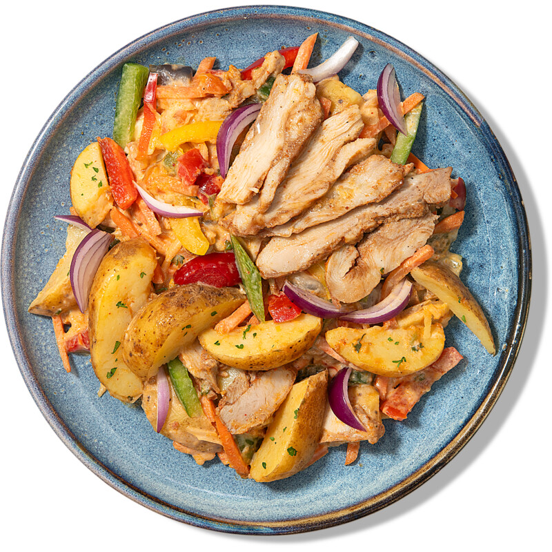 Een afbeelding van AH Verse maaltijd kip kapsalon