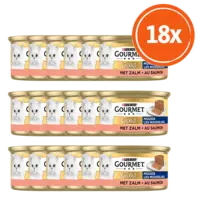 Gourmet Gold mousse met zalm 18-pack