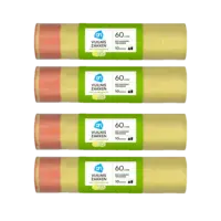 AH Vuilniszakken trekband 60l citrus 4-pack
