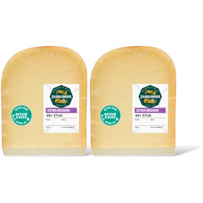 AH Zaanlander extra belegen 48+ stuk 2-pack