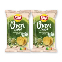 Lay's Oven baked mediterranean herbs 2-pack