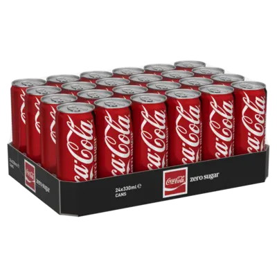 Coca-Cola Zero sugar tray - 24 x 0,33 l