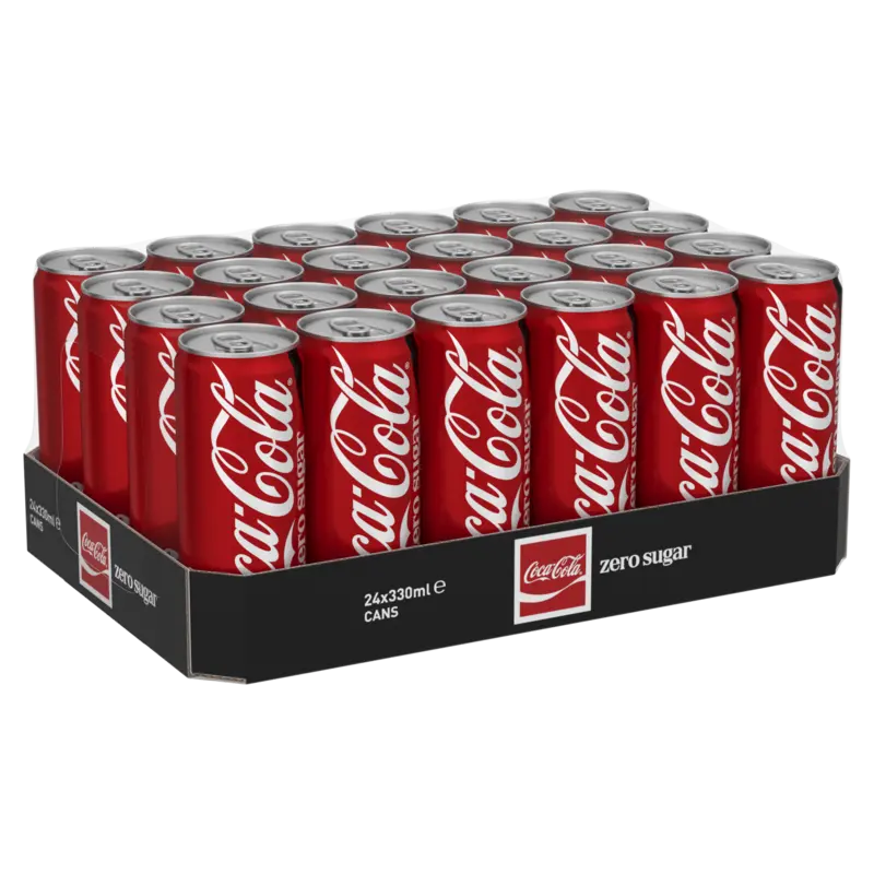 Coca-Cola Zero sugar tray