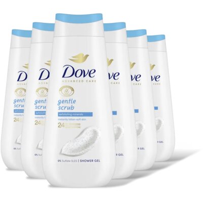 pdp-image-Dove Gentle scrub douchegel 6-pack