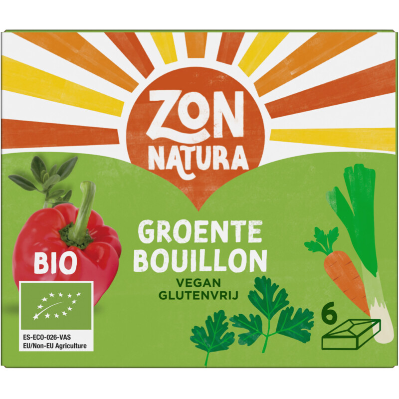 Een afbeelding van Zonnatura Groentebouillon tabletten