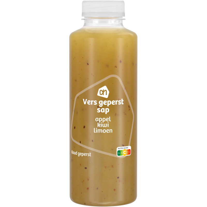 Een afbeelding van AH Vers geperst sap appel kiwi limoen