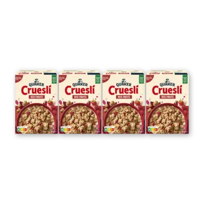 pdp-image-Quaker Cruesli rood fruit 4-pack