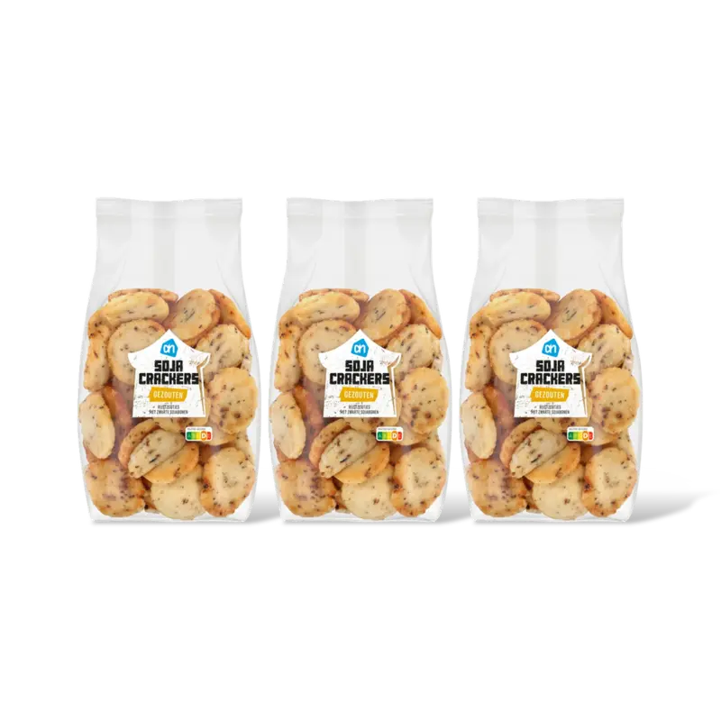 Soja crackers mild 3-pack
