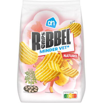 pdp-image-AH Ribbelchips naturel minder vet