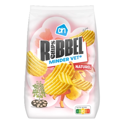 pdp-image-AH Ribbelchips naturel minder vet