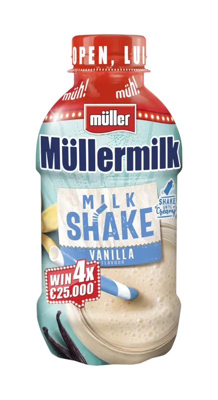 Müllermilk milkshake vanille