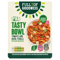 Full of Goodness Tasty bowl tomato and basil fusilli