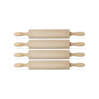 AH Beukenhouten deegroller 4-pack