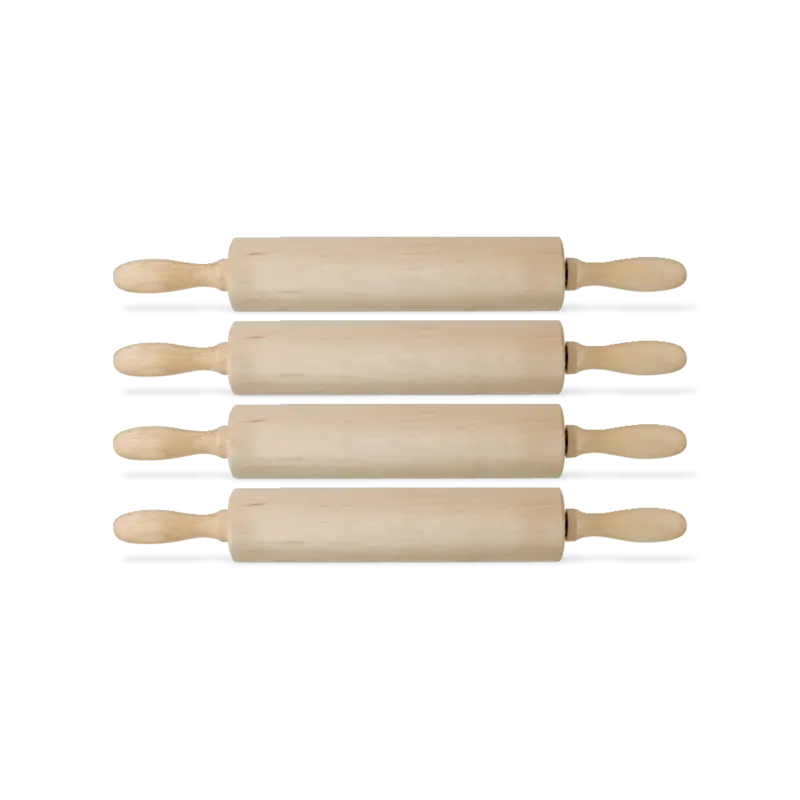 AH Beukenhouten deegroller 4-pack
