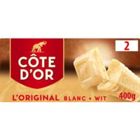 Côte d'Or Wit tablet 2 stuks BEL