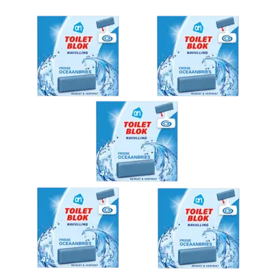 pdp-image-AH Toiletblok oceaanbries navulling 5-pack