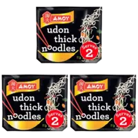 Amoy Udon thick noodles kant en klaar 3-pack