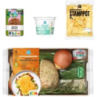 Een afbeelding van AH Vega Ovenschotel Snijbonen Verspakket