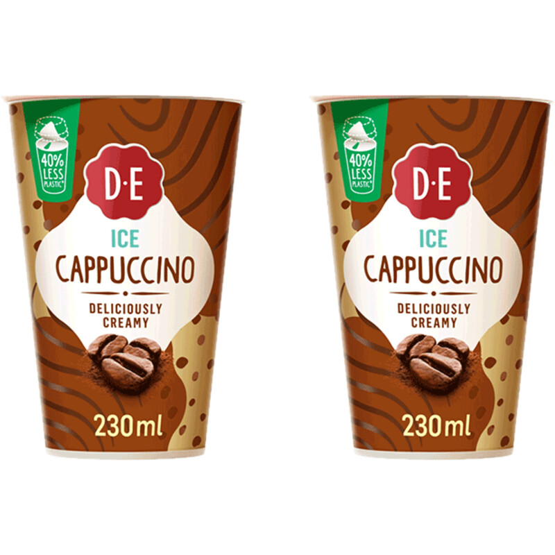 Een afbeelding van Douwe Egberts Ice cappuccino ijskoffie 2-pack