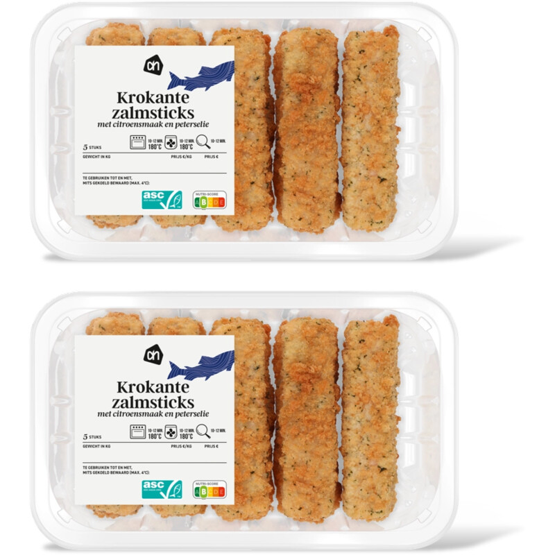 AH Krokante zalmstick citron peterselie 2pk