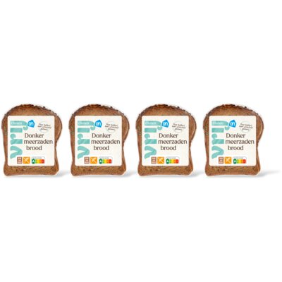 pdp-image-AH Glutenvrij Brood donker meerzaden half 4-pack