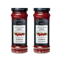 St. Dalfour Vruchtenspread Aardbei 2-pack