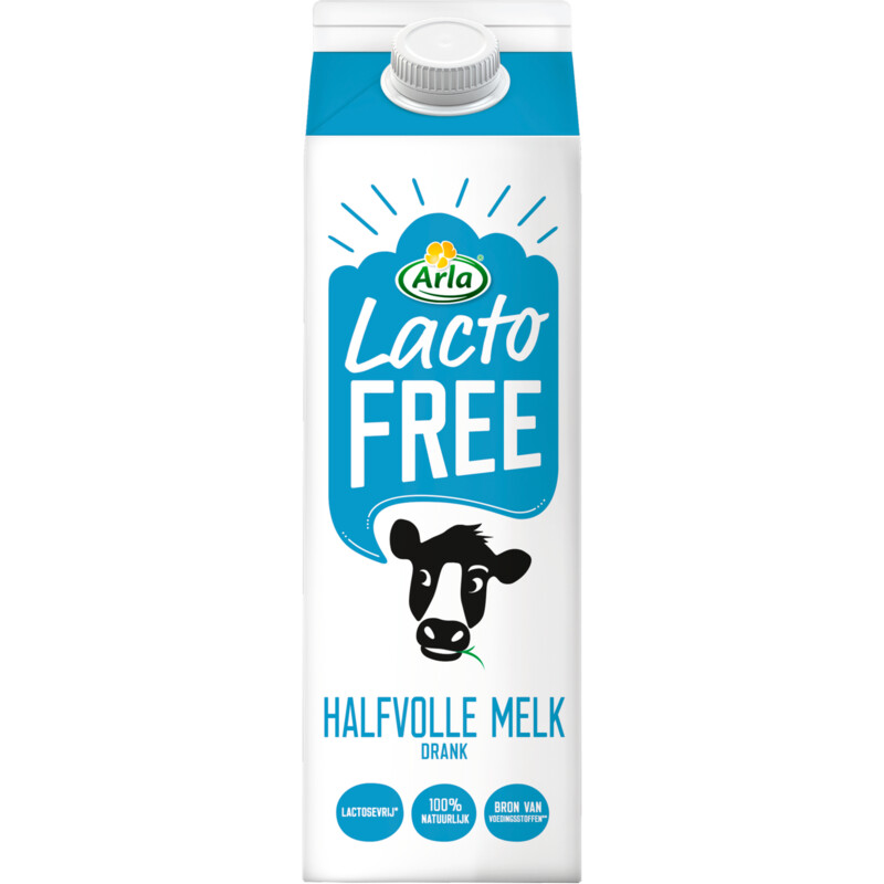 Arla Lactofree halfvolle melk