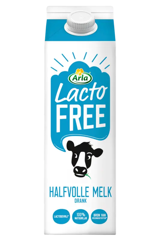 Lactofree halfvolle melk lactosevrij 1L