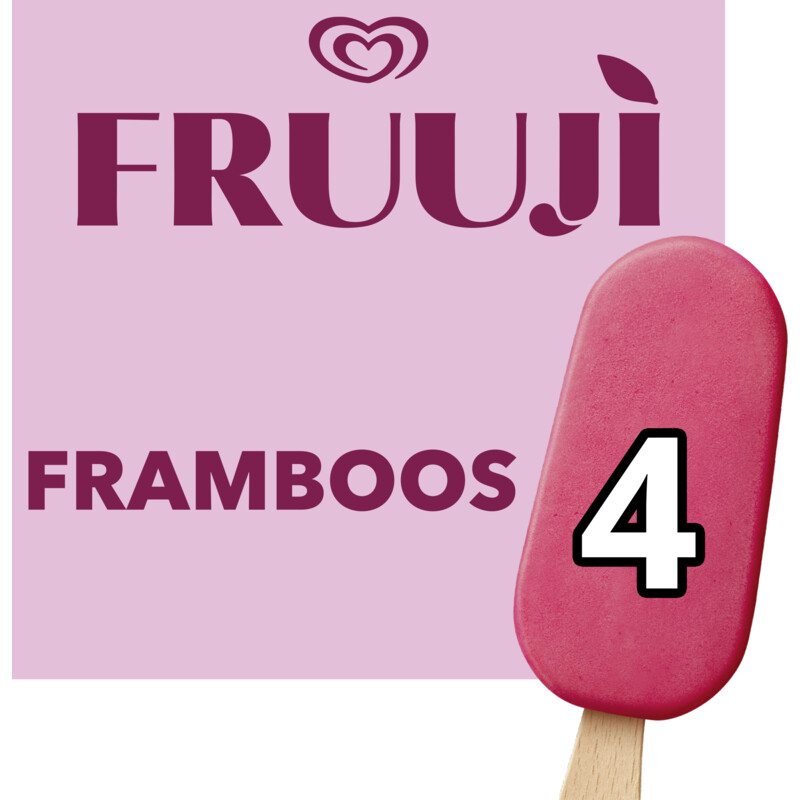 Een afbeelding van Ola Fruuji sorbetijs framboos