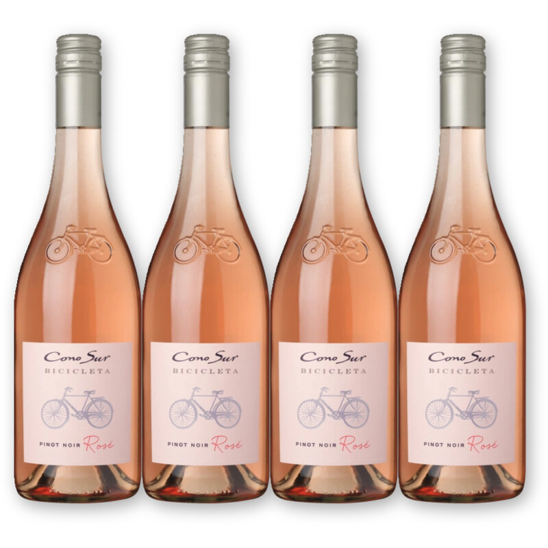 Cono Sur Cono Sur Bicicleta Rosé 4 flessen