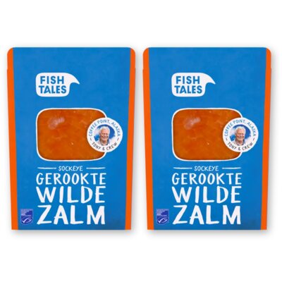 pdp-image-Fish Tales Sockeye gerookte wilde zalm 2-pack