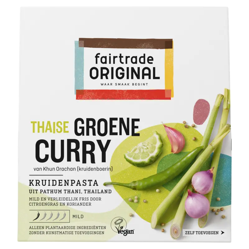 Fairtrade Original Kruidenpasta groene curry