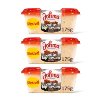 Johma Zoete kip-sesamsalade 3-packb