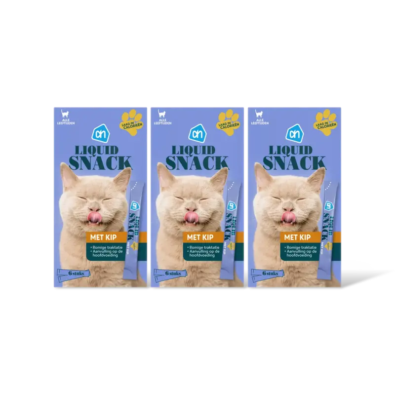 Liquid snack met kip 3-pack