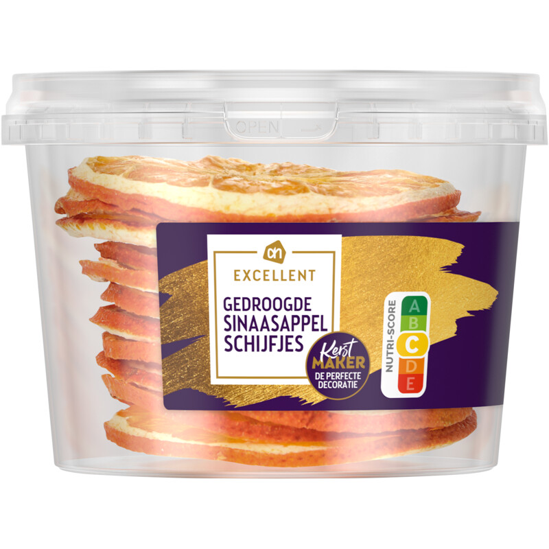 Een afbeelding van AH Excellent Gedroogde sinaasappelschijfjes