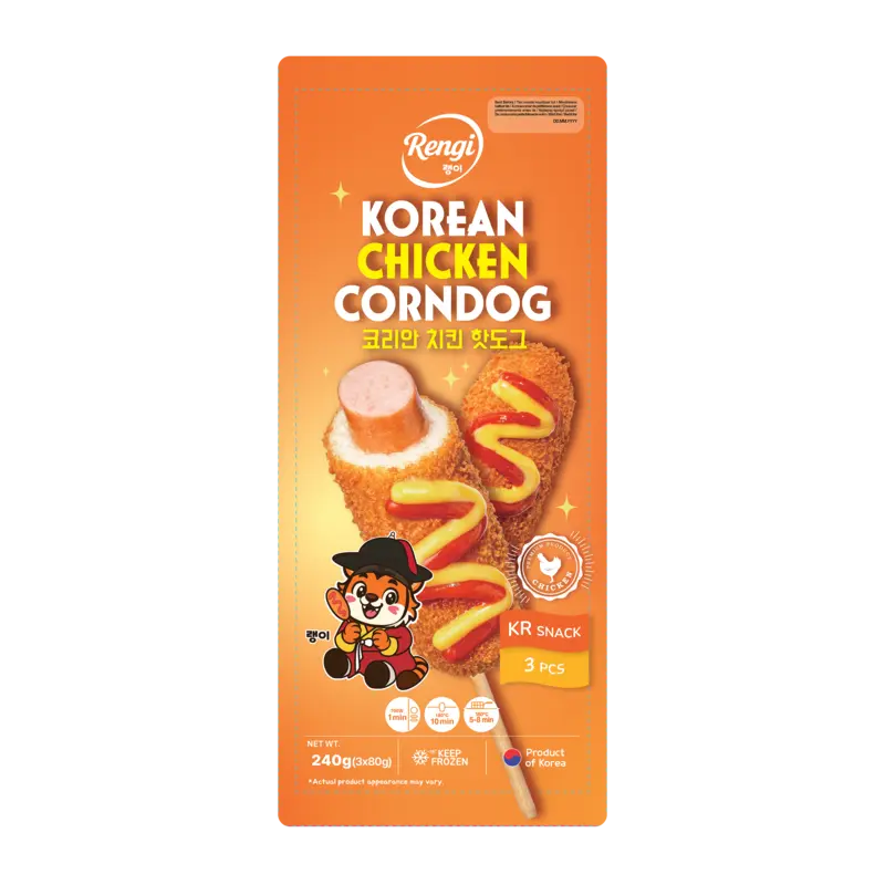 Korean chicken corndog
