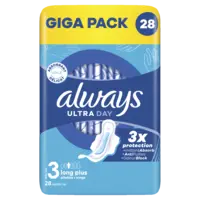 Always Ultra day long plus wings giga pack