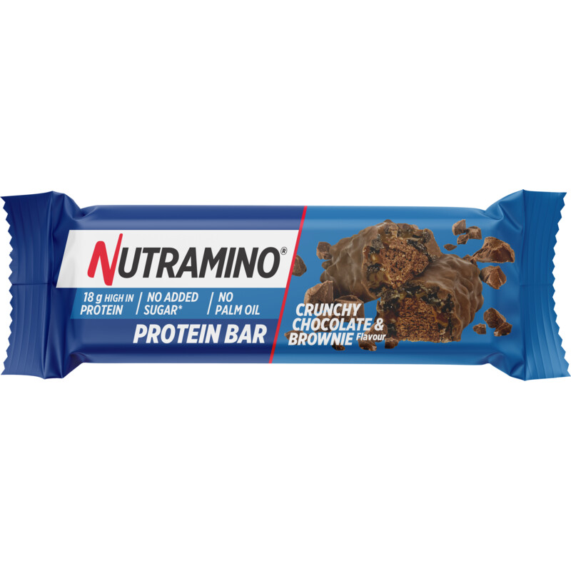 Een afbeelding van Nutramino Protein bar crunchy chocolate & brownie