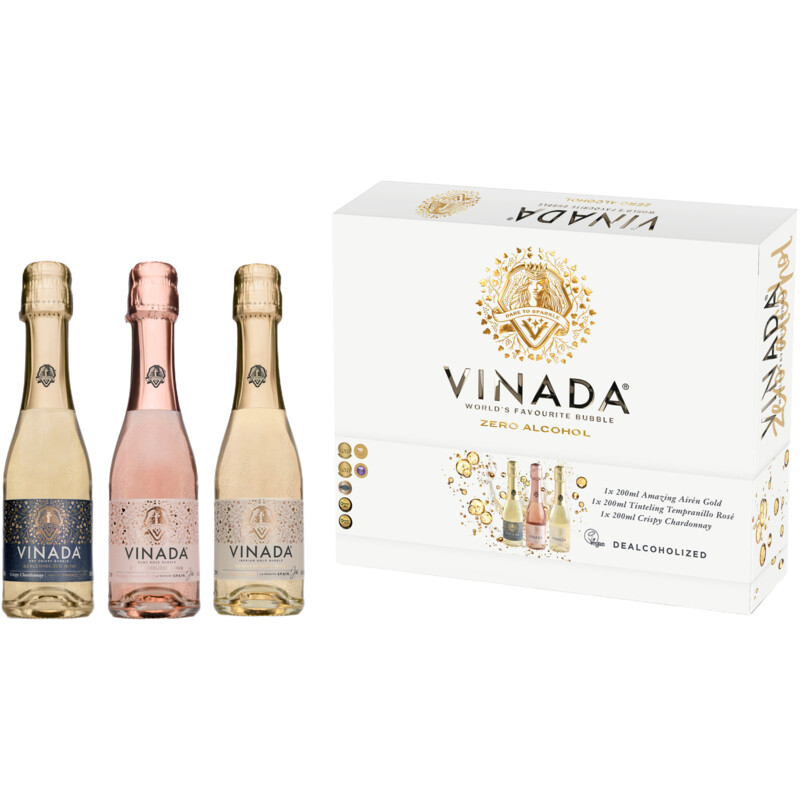 Een afbeelding van Vinada Giftbox alcoholvrije wijn