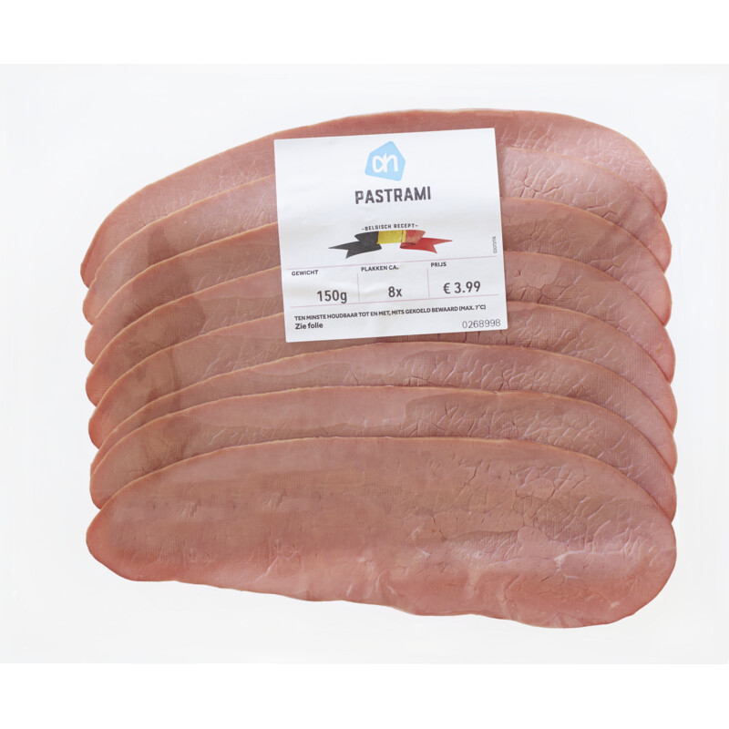 Een afbeelding van AH Pastrami bel