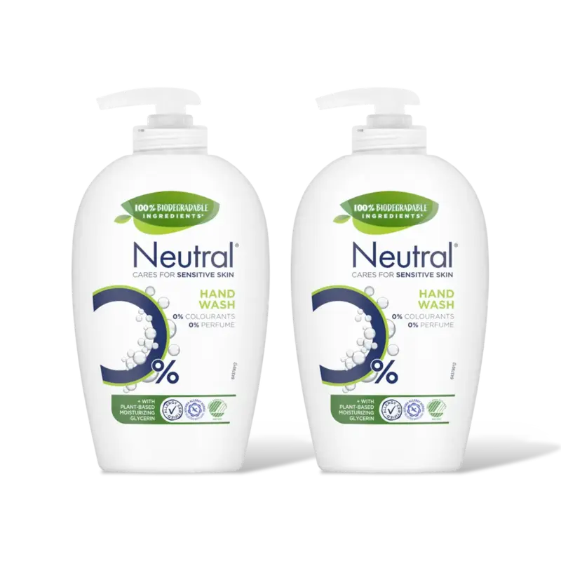 Neutral Hand wash 0% 2-pack