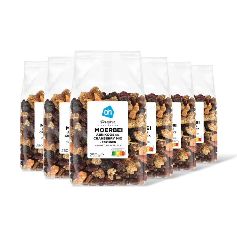 AH Verrijker moerbei abrikoos cranberry 6pk
