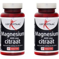 Lucovitaal Magnesium 400mg citraat 2-pack