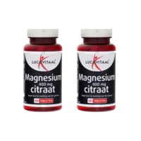 Lucovitaal Magnesium 400mg citraat 2-pack