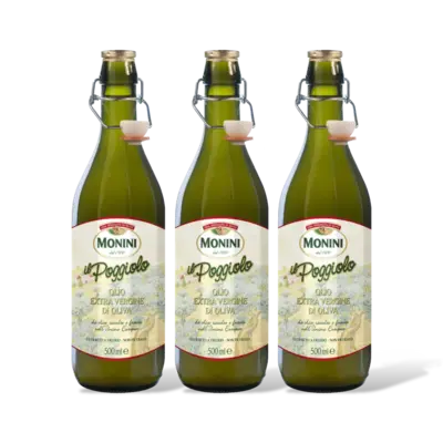 pdp-image-Monini Il poggiolo ev olijfolie 3-pack